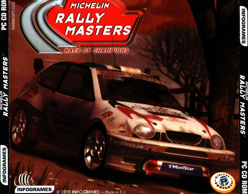 Michelin Rally Masters: Race of Champions - zadn CD obal