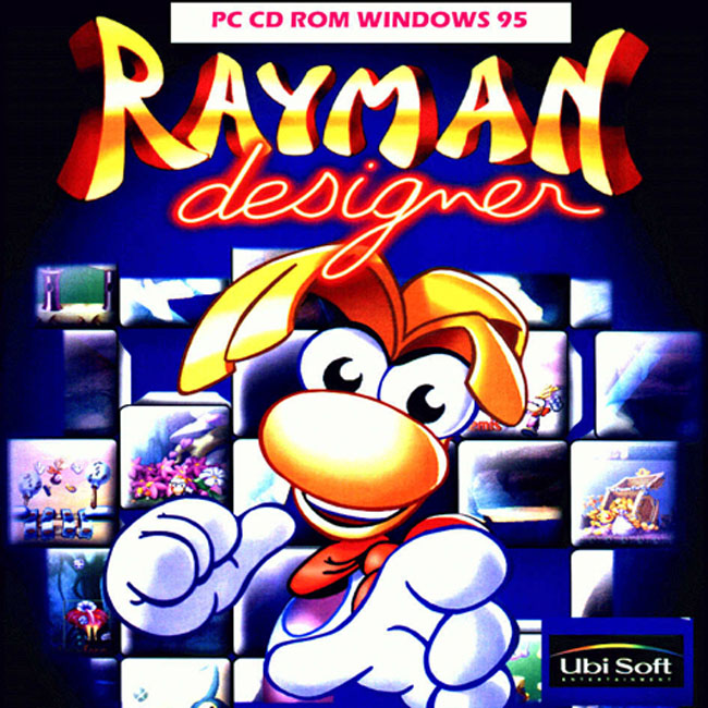 Rayman Designer - predn CD obal