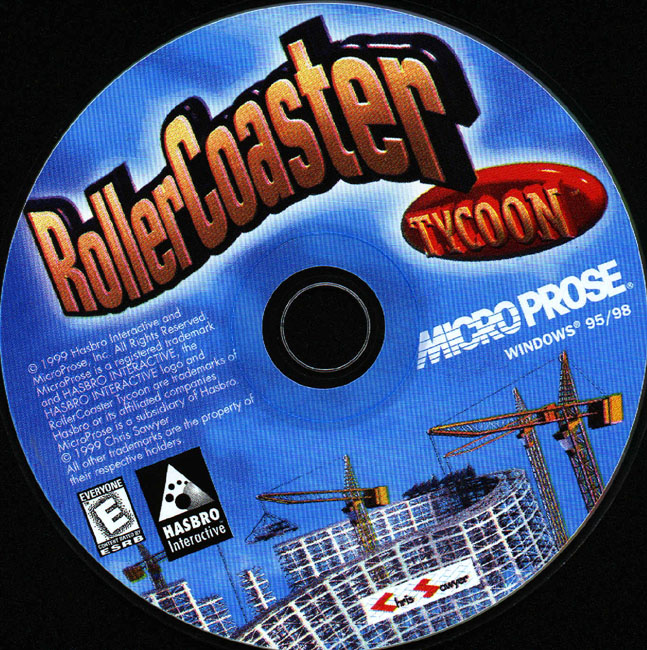 RollerCoaster Tycoon - CD obal
