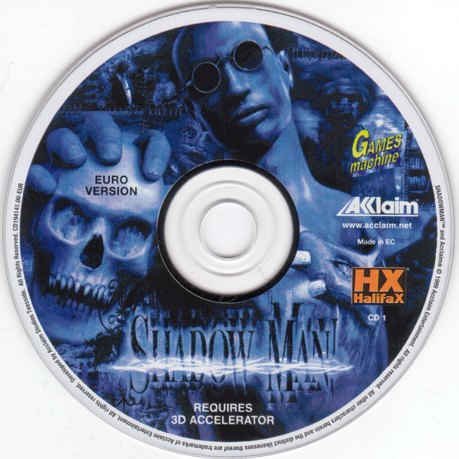 Shadow Man - CD obal