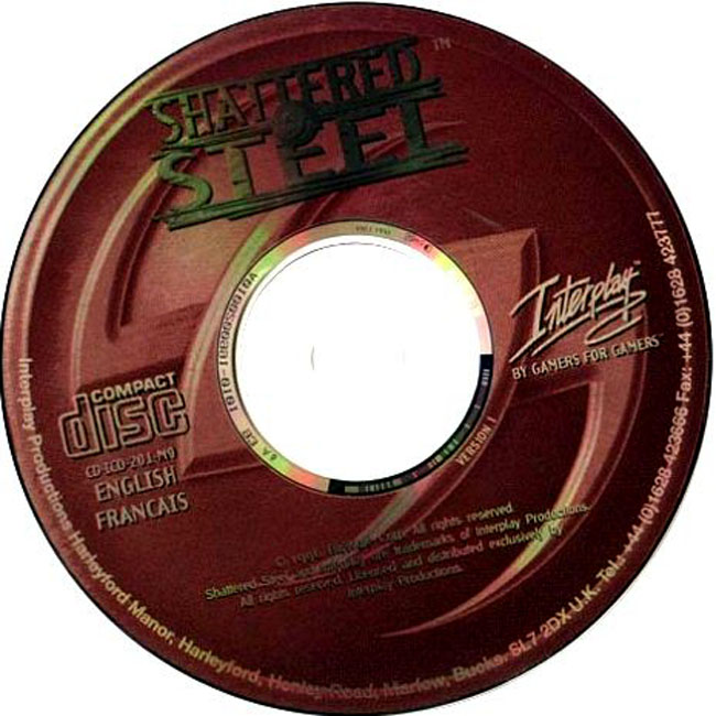 Shattered Steel - CD obal