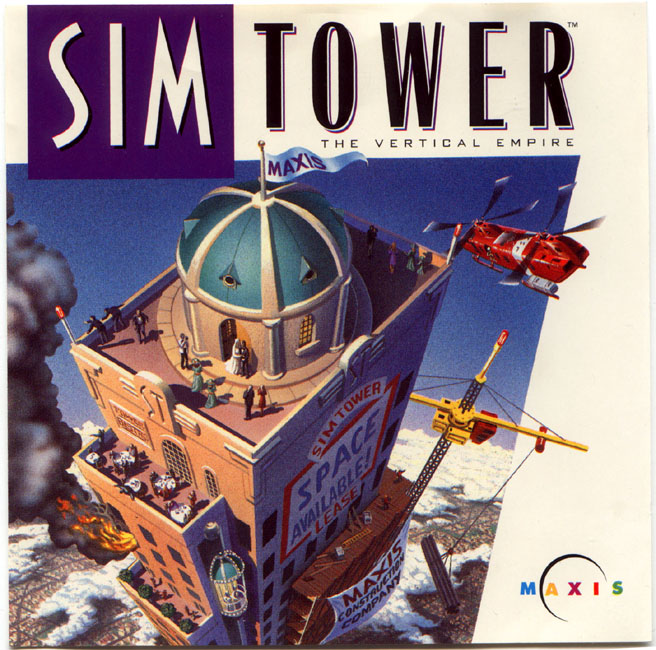 Sim Tower - predn CD obal