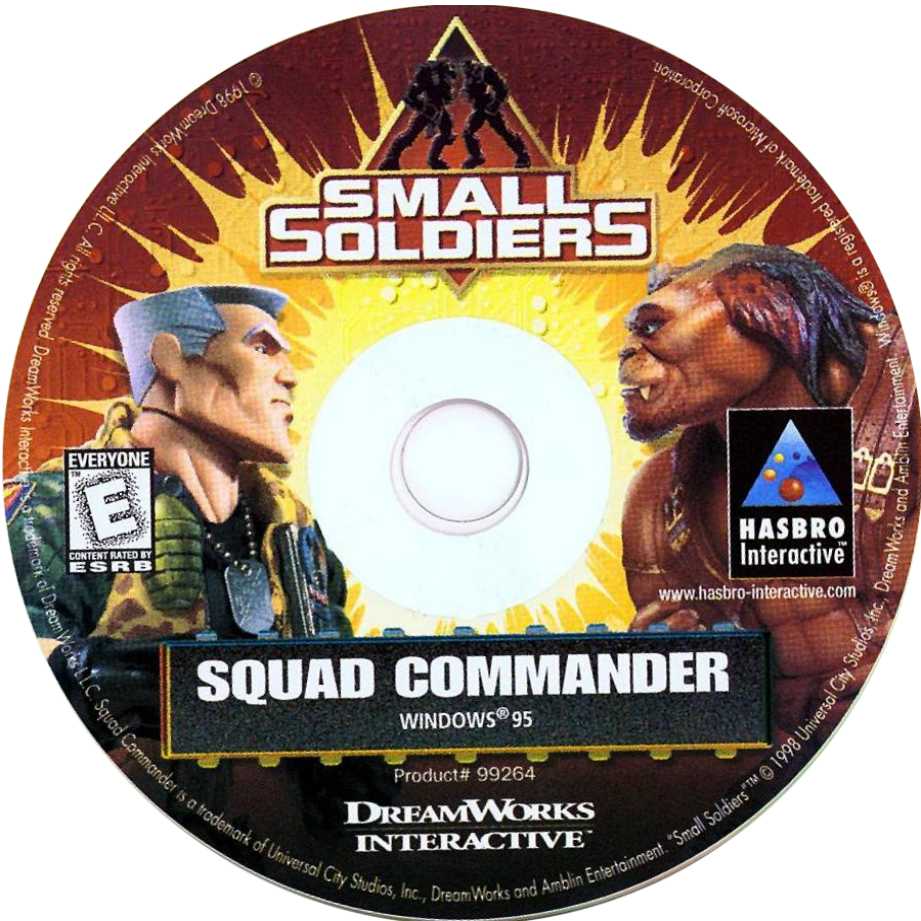 Small Soldiers: Squad Commander - CD obal