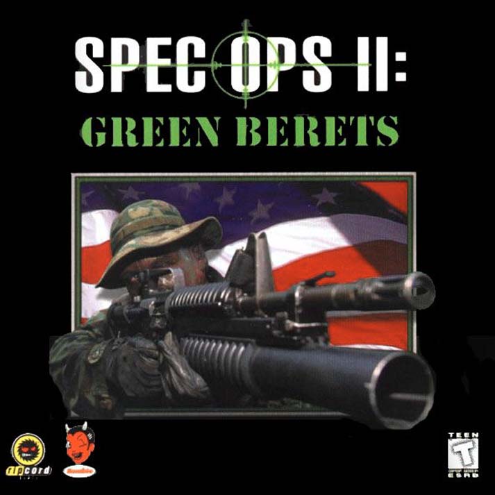 Spec Ops 2: Green Berets - predn CD obal