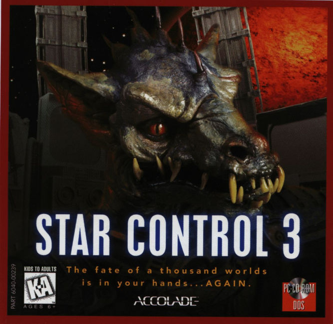 Star Control 3 - predn CD obal