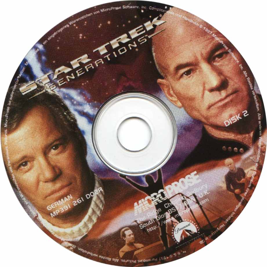 Star Trek: Generations - CD obal 2