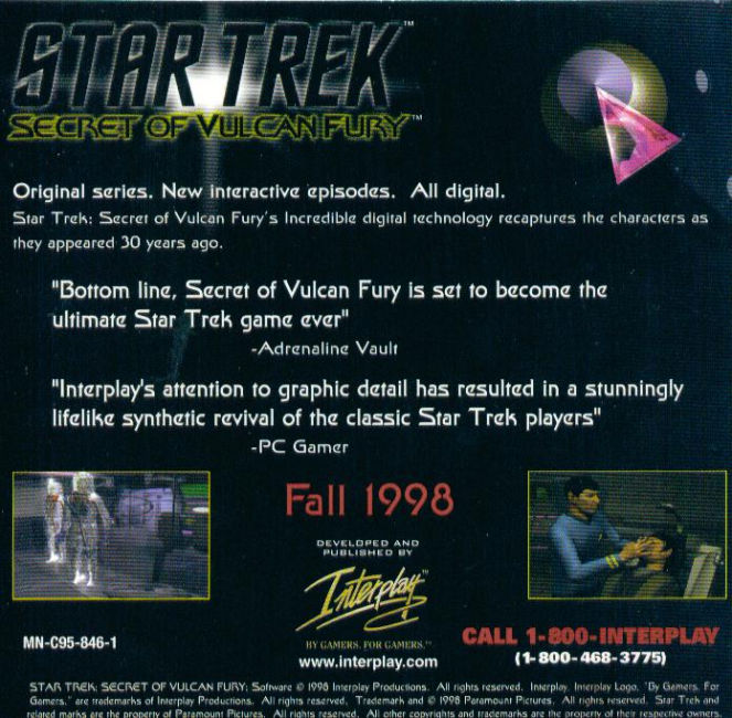 Star Trek: Starfleet Academy: Chekov's Lost Missions - predn vntorn CD obal
