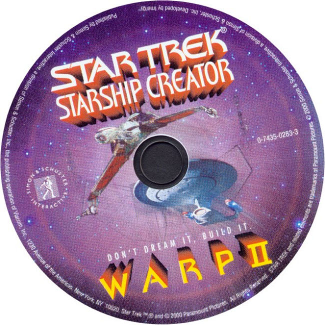 Star Trek: Starship Creator: Warp 2 - CD obal
