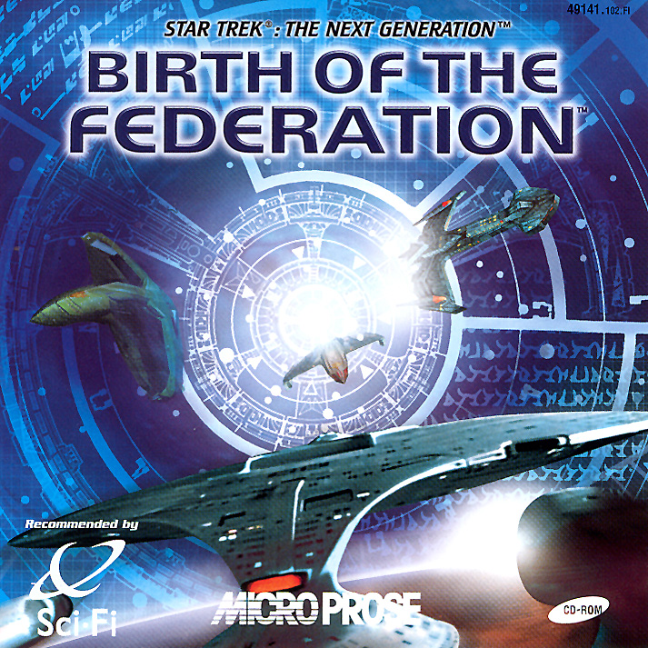 Star Trek: The Next Generation: Birth of the Federation - predn CD obal