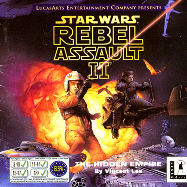 Star Wars: Rebel Assault 2: The Hidden Empire - predn CD obal