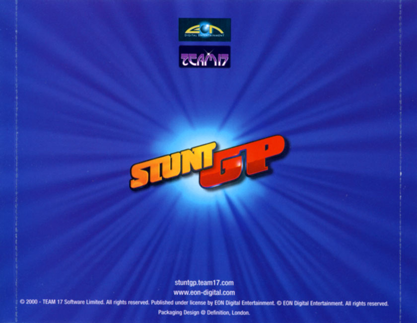 Stunt GP - zadn CD obal