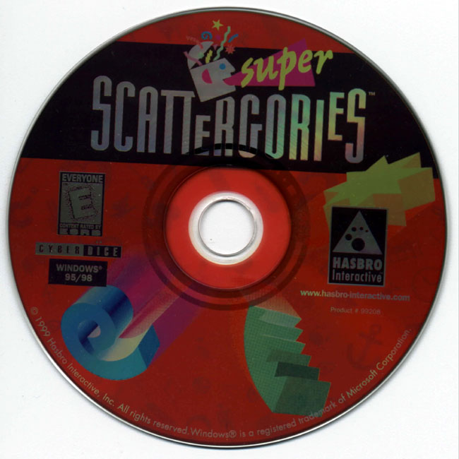 Super Scattergories - CD obal