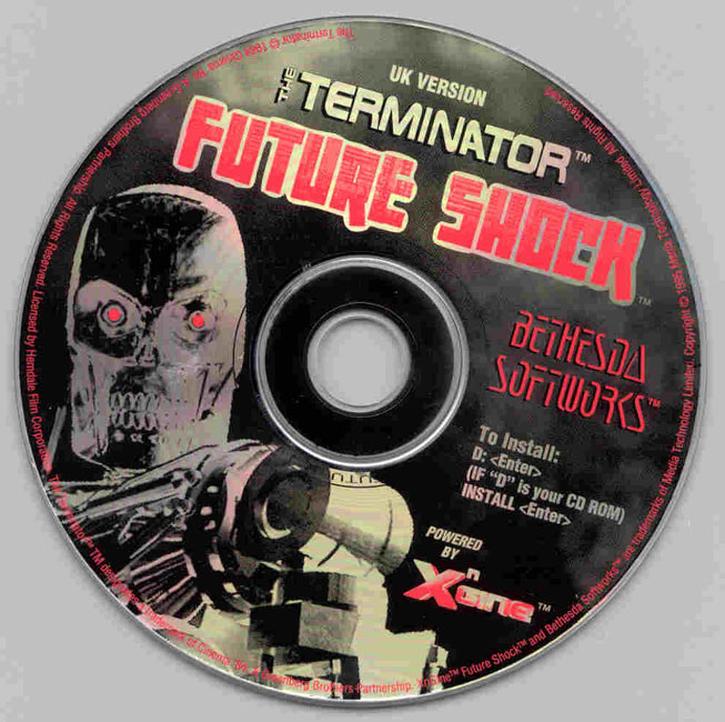 The Terminator: Future Shock - CD obal