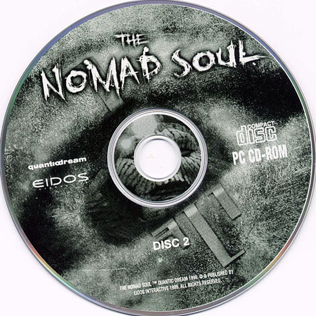Omikron: The Nomad Soul - CD obal 2