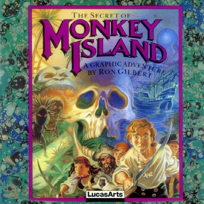 Monkey Island 1: The Secret of Monkey Island - predn CD obal