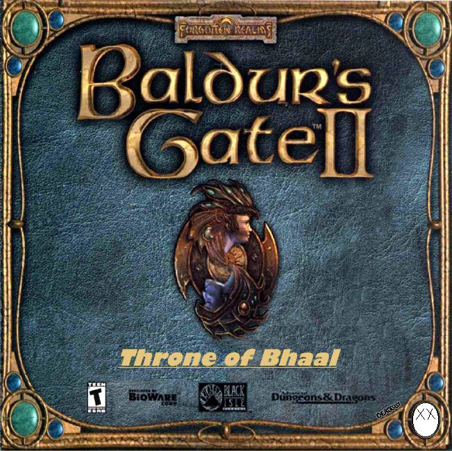 Baldur's Gate 2: Throne of Bhaal - predn CD obal