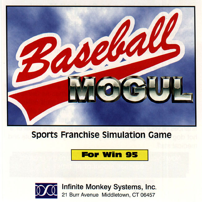 Baseball Mogul - predn CD obal