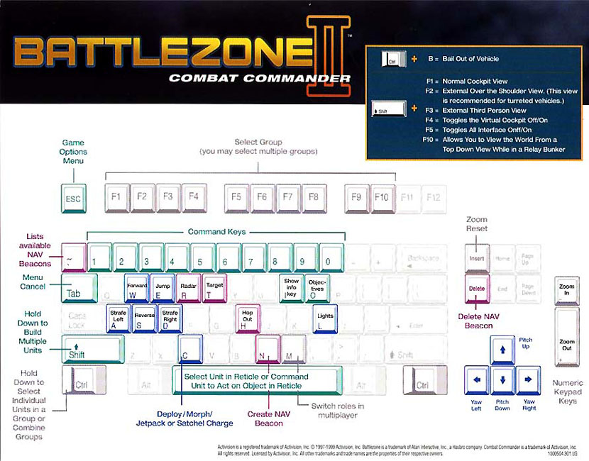 Battle Zone 2: Combat Commander - predn vntorn CD obal