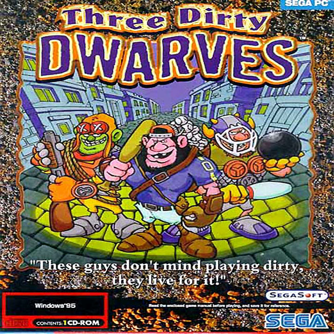 Three Dirty Dwarves - predn CD obal