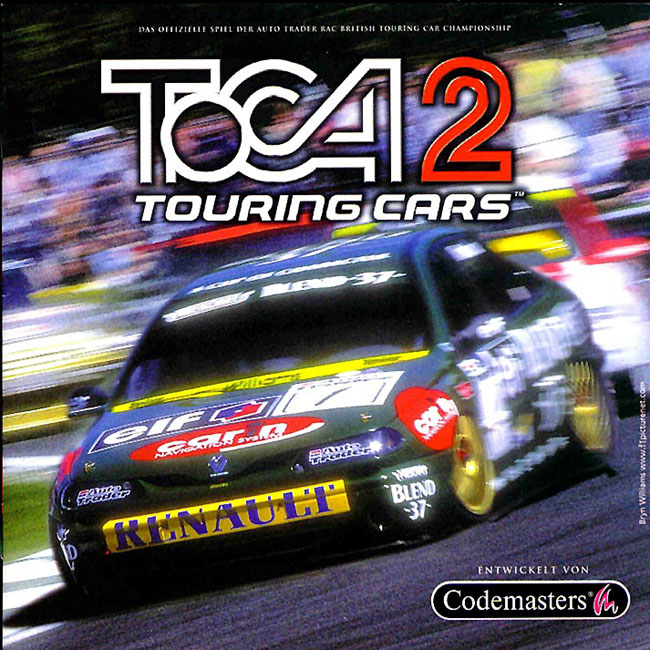 Toca 2: Touring Cars - predn CD obal 2