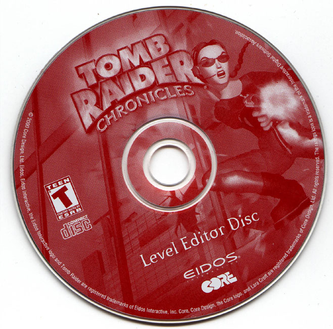 Tomb Raider 5: Chronicles - CD obal 4