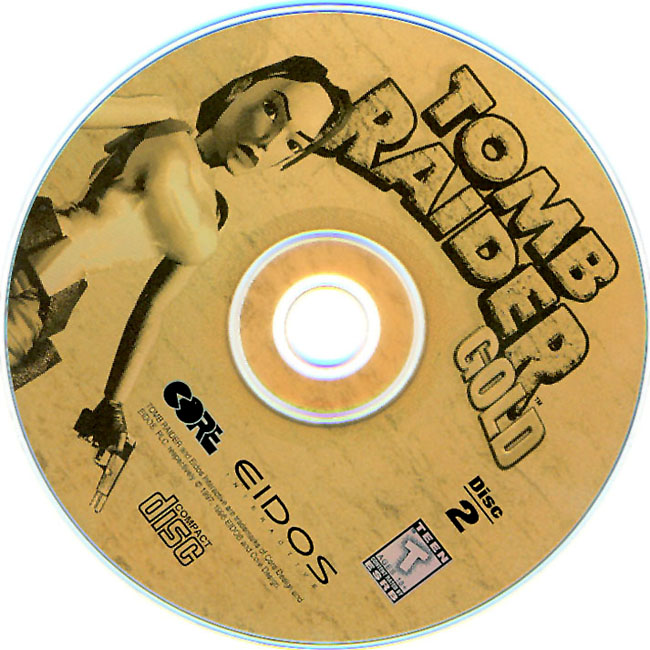 Tomb Raider: Gold - CD obal 2