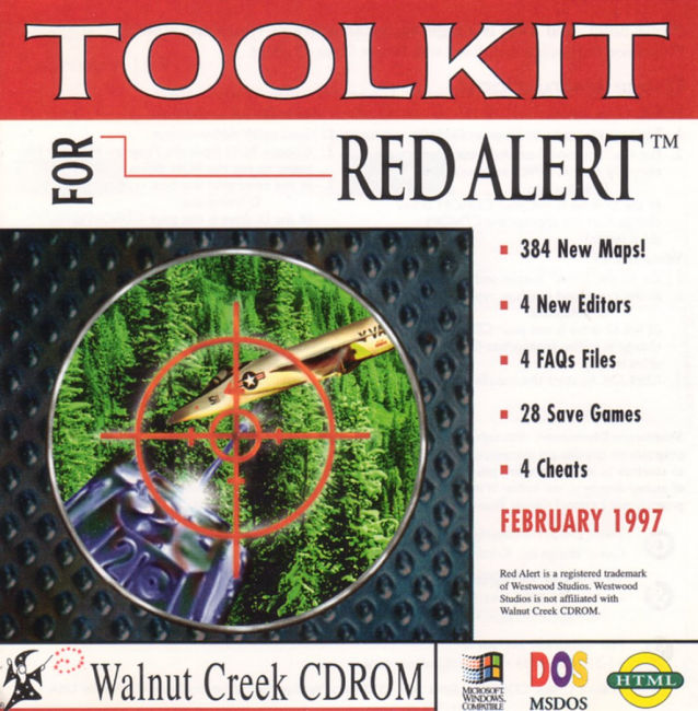 Toolkit for Red Alert - predn CD obal
