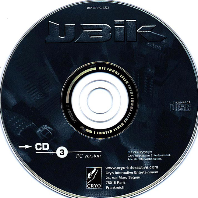Ubik - CD obal 3