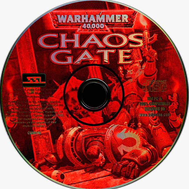 Warhammer 40,000: Chaos Gate - CD obal