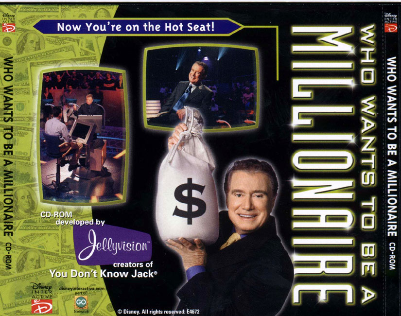 Who Wants to be a Millionaire? - zadn CD obal