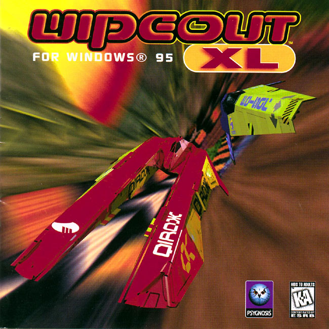Wipeout XL - predn CD obal
