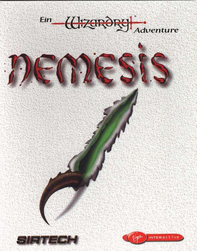 Nemesis: The Wizardry Adventure - predn CD obal 2