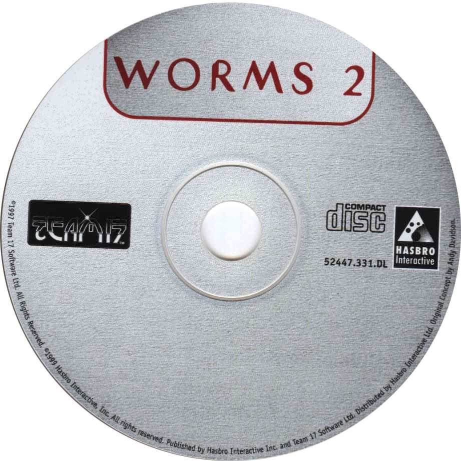 Worms 2 - CD obal 3