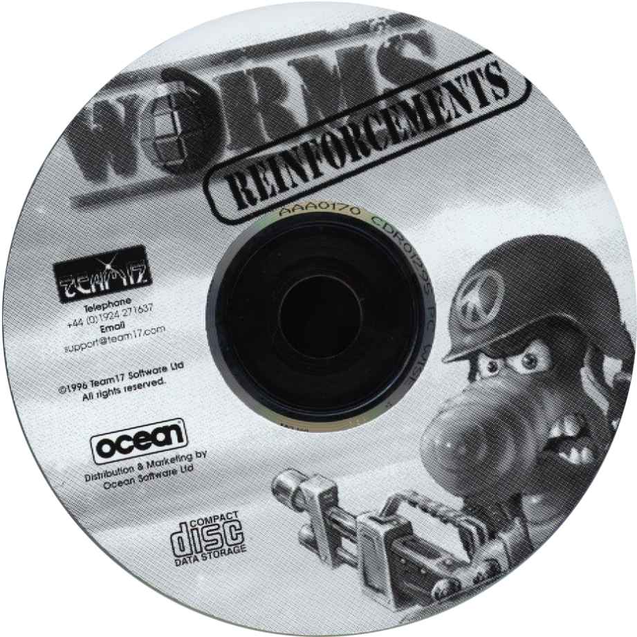 Worms: Reinforcements - CD obal