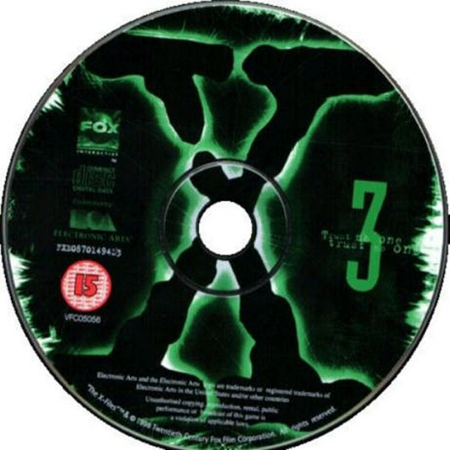 The X-Files Game - CD obal 3