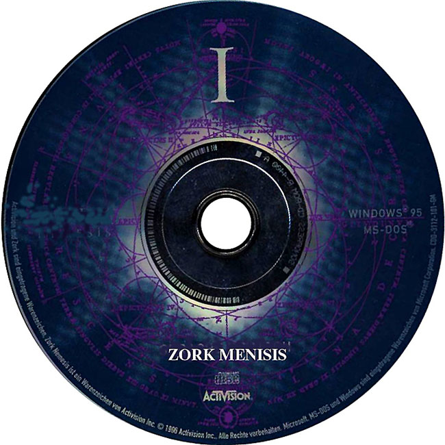 Zork: Nemesis - CD obal