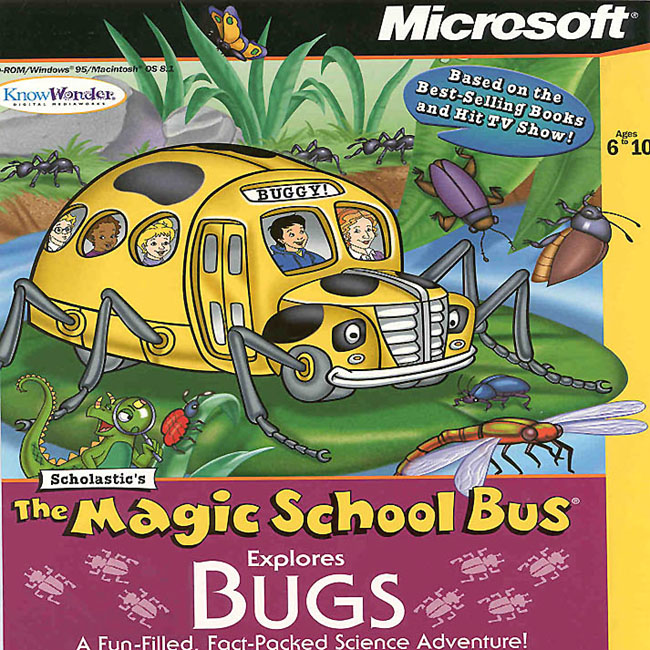 Magic School Bus: Bugs - predn CD obal