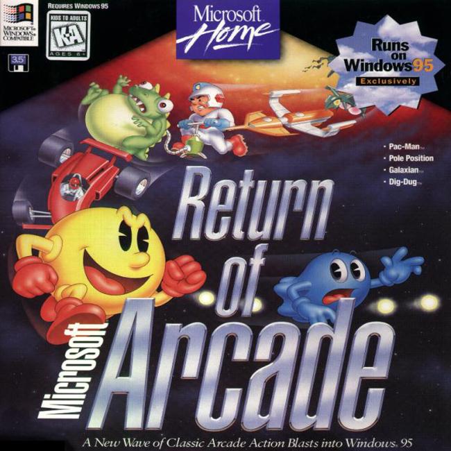 Microsoft Return of Arcade - predn CD obal 2