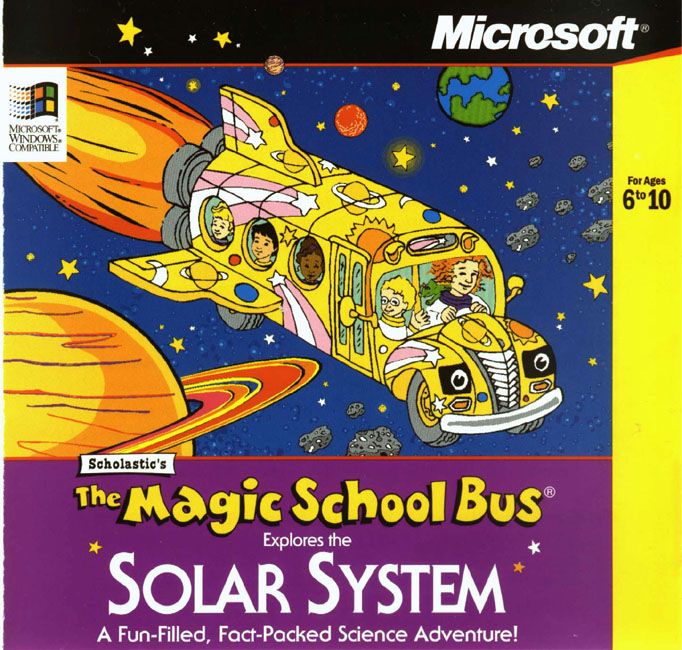 Magic School Bus: Solar System - predn CD obal