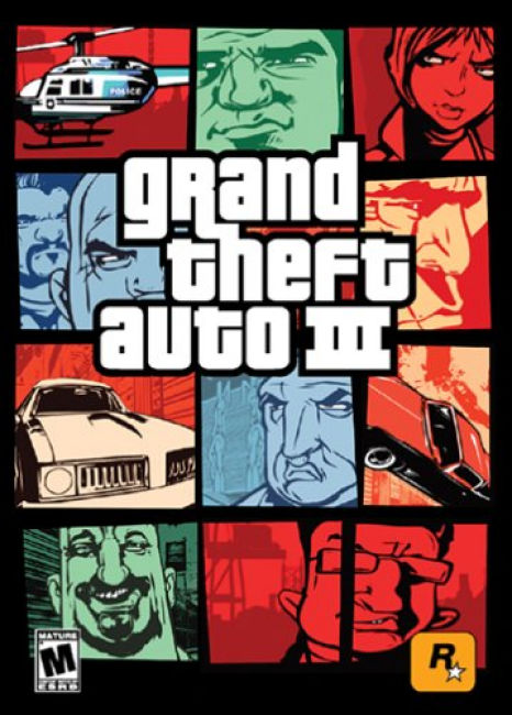 Grand Theft Auto 3 - predn CD obal 2