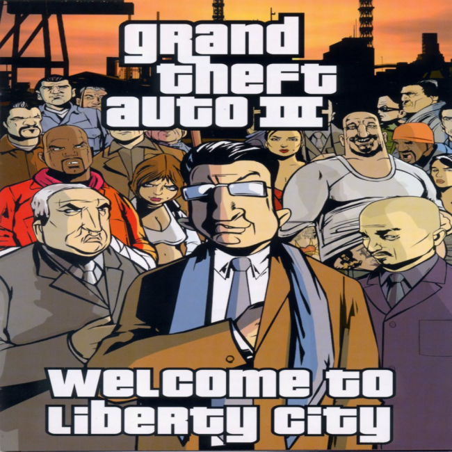 Grand Theft Auto 3 - predn vntorn CD obal