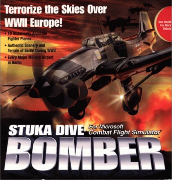 Stuka Dive Bomber - For MS Combat Flight Simulator - predn CD obal