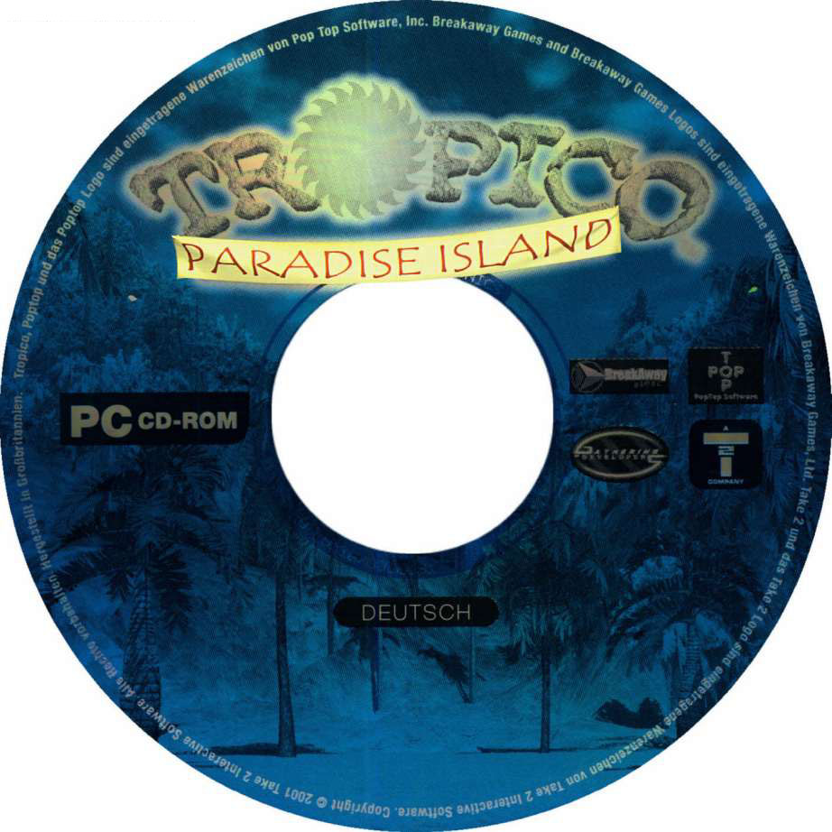 Tropico: Paradise Island - CD obal