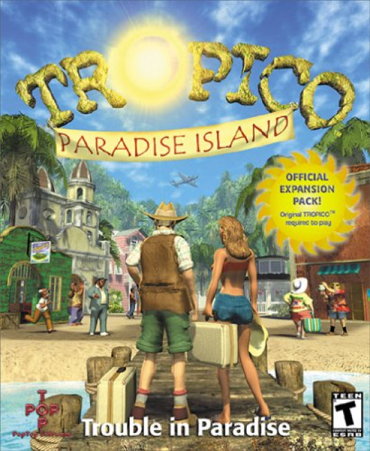 Tropico: Paradise Island - predn CD obal