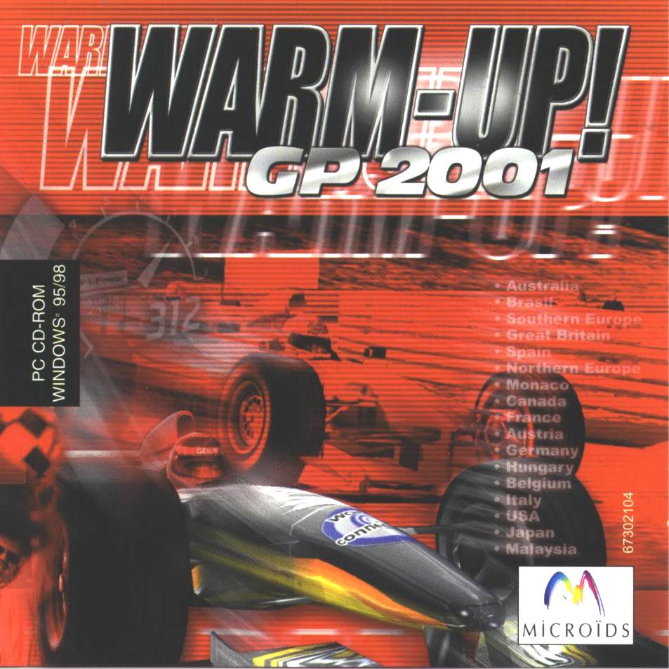 Warm Up!: GP 2001 - predn CD obal