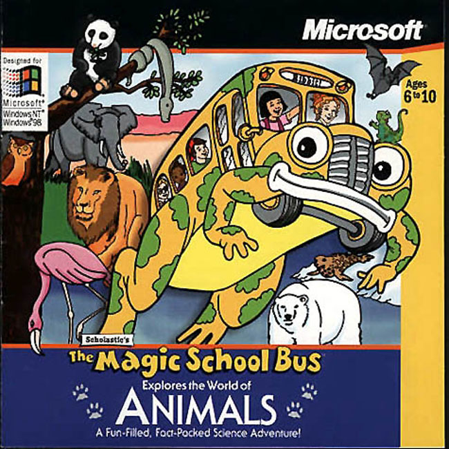 Magic School Bus: Animals - predn CD obal