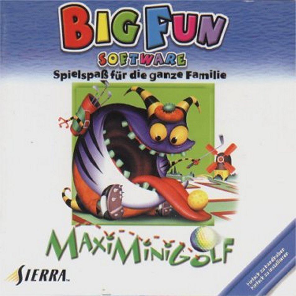 MaxiMiniGolf - predn CD obal