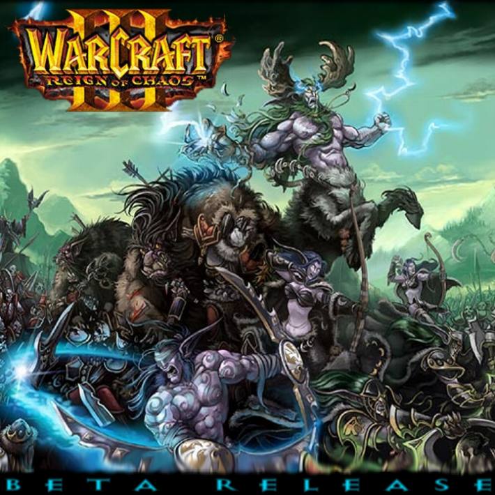 WarCraft 3: Reign of Chaos (BETA) - predn CD obal 2