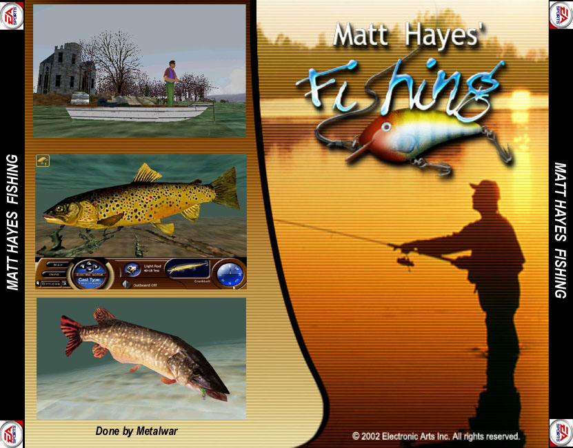 Matt Hayes' Fishing - zadn CD obal