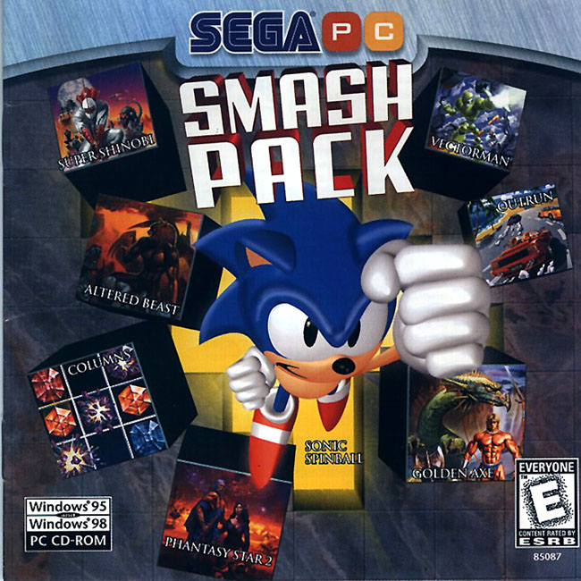 Sega Smash Pack - predn CD obal
